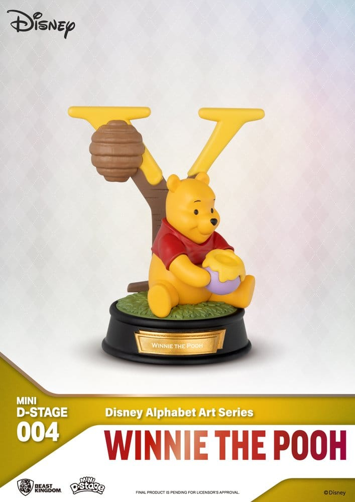 Disney Mini Diorama Stage Statues 6-pack Alphabet Art 10 cm [12]