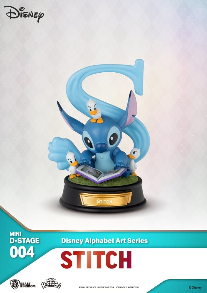 Disney Mini Diorama Stage Statues 6-pack Alphabet Art 10 cm [6]