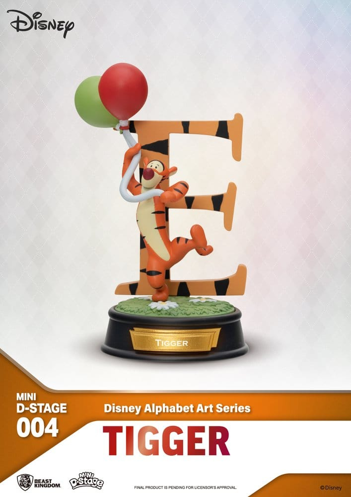 Disney Mini Diorama Stage Statues 6-pack Alphabet Art 10 cm [10]