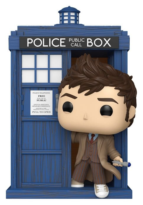 Doctor Who POP! Rides Deluxe Vinyl Tenth Doctor with TARDIS 9 cm [2]