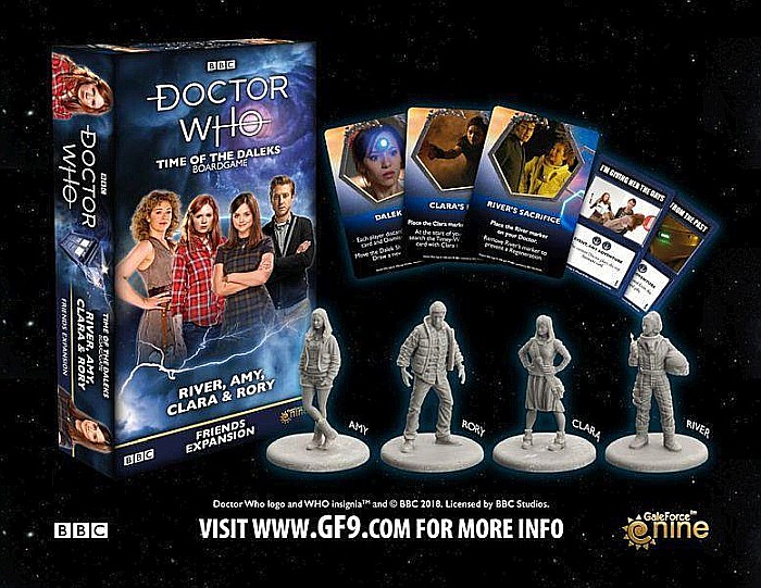 Doctor Who: Time of the Daleks - River, Amy, Clara, & Rory Friends Expansion [2]