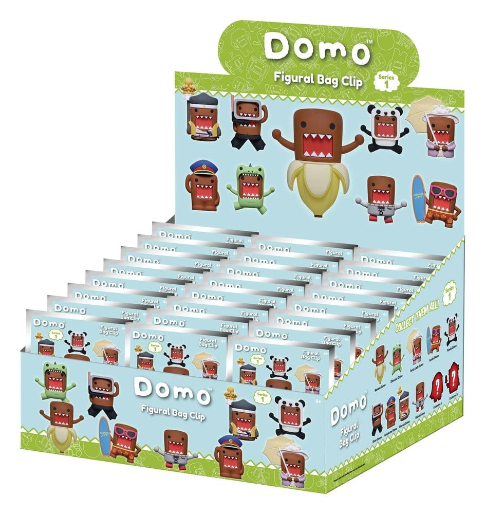 Domo-kun 3D PVC Bag Clips Series 1 Display (24) [3]