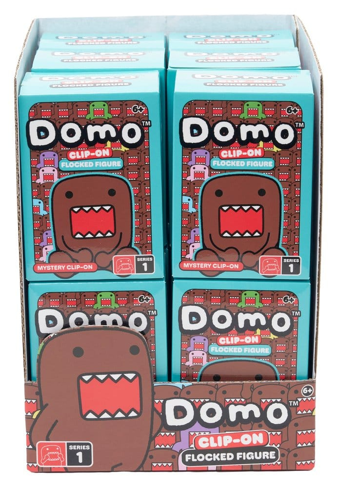Domo Plastic Figure Flocked 8 cm Blind Bag Display (12) [2]