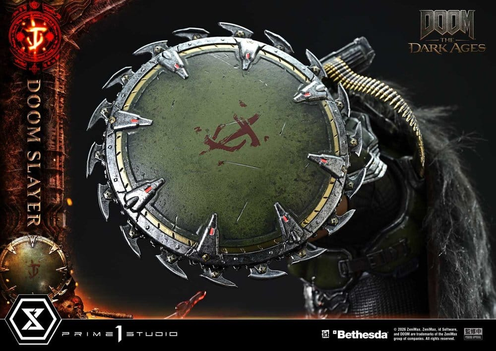 DOOM: The Dark Ages Ultimate Premium Masterline Series Statue 1/4 DOOM Slayer 77 cm [15]