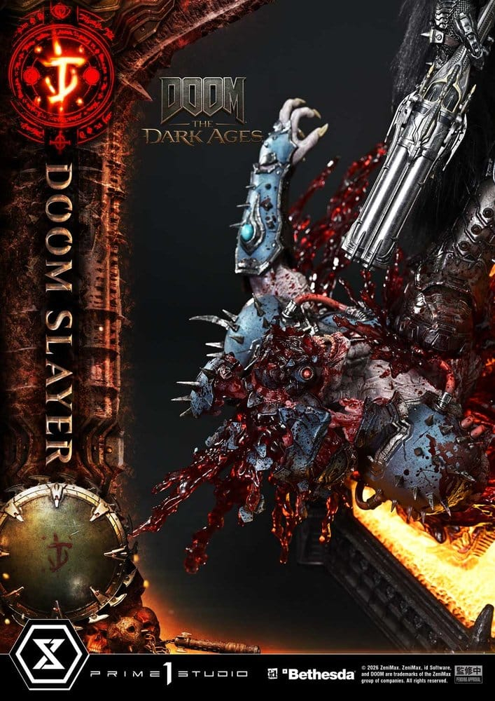 DOOM: The Dark Ages Ultimate Premium Masterline Series Statue 1/4 DOOM Slayer 77 cm [11]