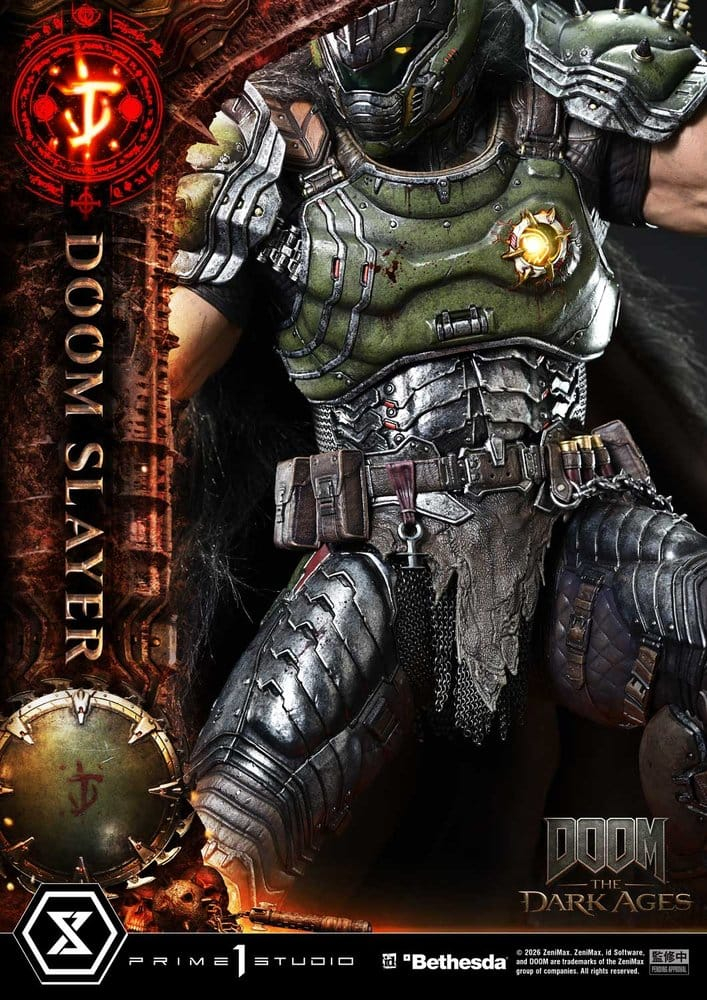 DOOM: The Dark Ages Ultimate Premium Masterline Series Statue 1/4 DOOM Slayer 77 cm [9]