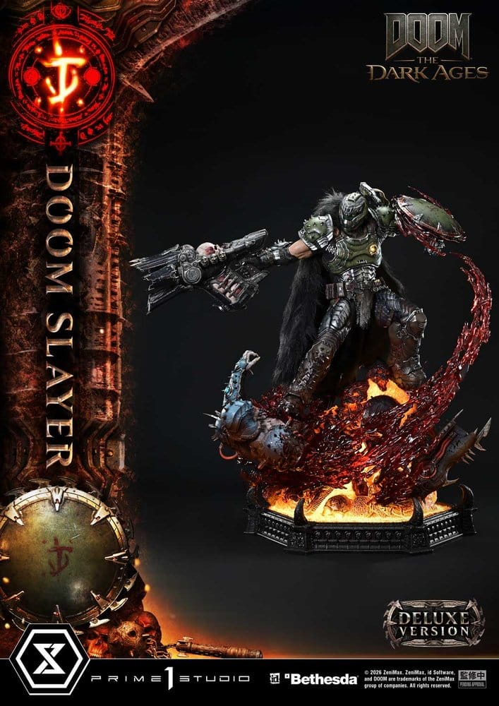 DOOM: The Dark Ages Ultimate Premium Masterline Series Statue 1/4 DOOM Slayer Deluxe Version 77 cm [9]