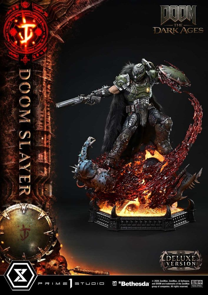 DOOM: The Dark Ages Ultimate Premium Masterline Series Statue 1/4 DOOM Slayer Deluxe Version 77 cm [7]