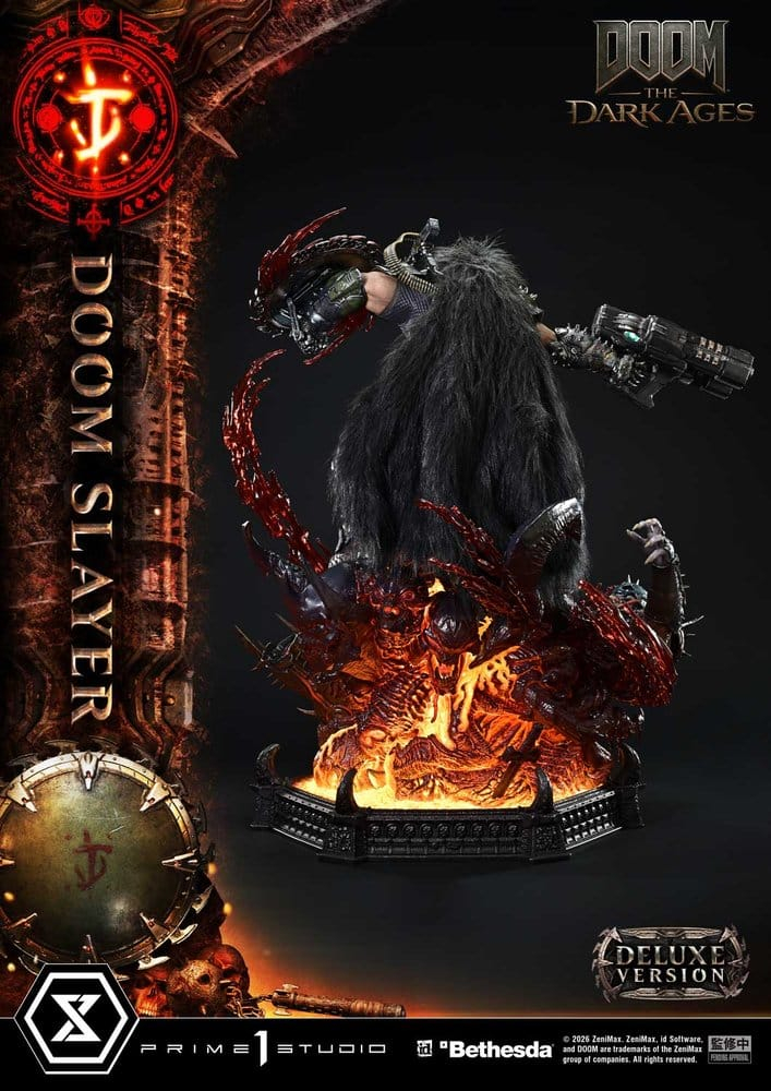 DOOM: The Dark Ages Ultimate Premium Masterline Series Statue 1/4 DOOM Slayer Deluxe Version 77 cm [12]