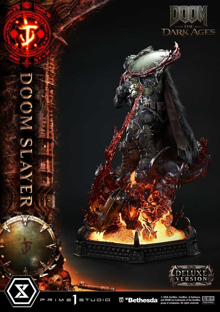 DOOM: The Dark Ages Ultimate Premium Masterline Series Statue 1/4 DOOM Slayer Deluxe Version 77 cm [13]