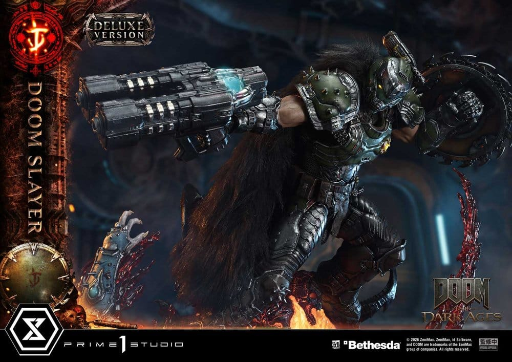 DOOM: The Dark Ages Ultimate Premium Masterline Series Statue 1/4 DOOM Slayer Deluxe Version 77 cm [6]
