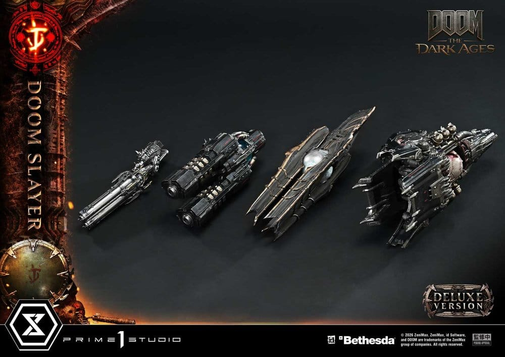 DOOM: The Dark Ages Ultimate Premium Masterline Series Statue 1/4 DOOM Slayer Deluxe Version 77 cm [20]