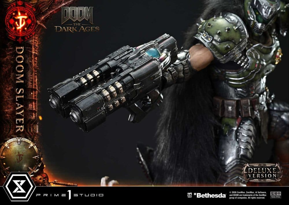 DOOM: The Dark Ages Ultimate Premium Masterline Series Statue 1/4 DOOM Slayer Deluxe Version 77 cm [16]