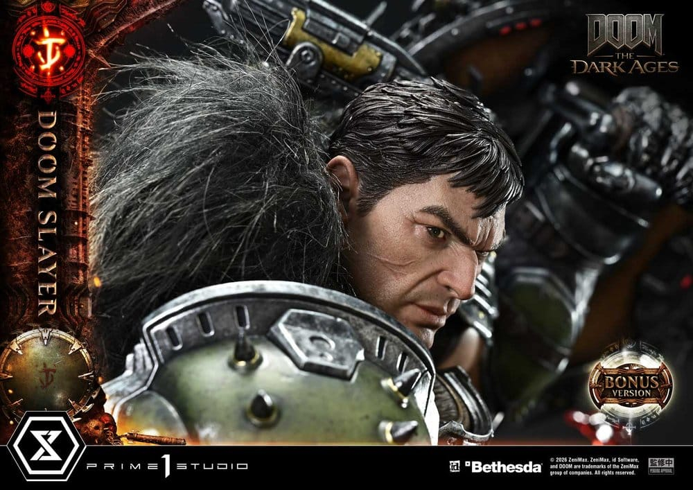 DOOM: The Dark Ages Ultimate Premium Masterline Series Statue 1/4 DOOM Slayer DX Bonus Version 77 cm [16]