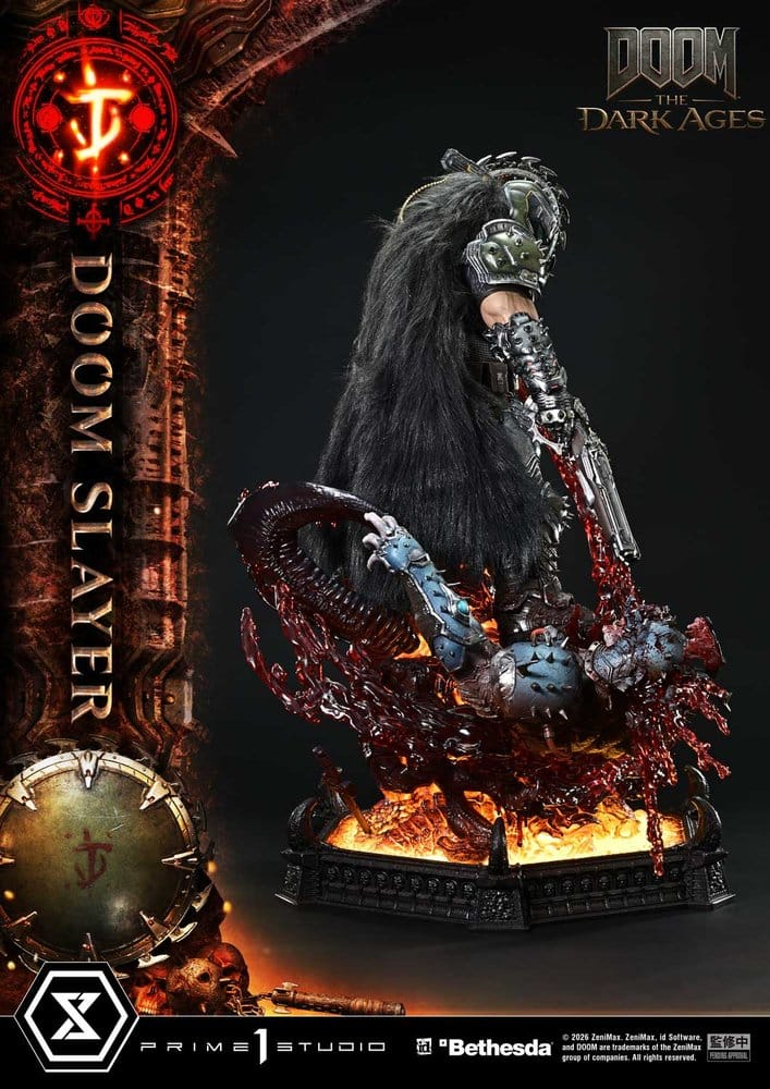 DOOM: The Dark Ages Ultimate Premium Masterline Series Statue 1/4 DOOM Slayer DX Bonus Version 77 cm [12]