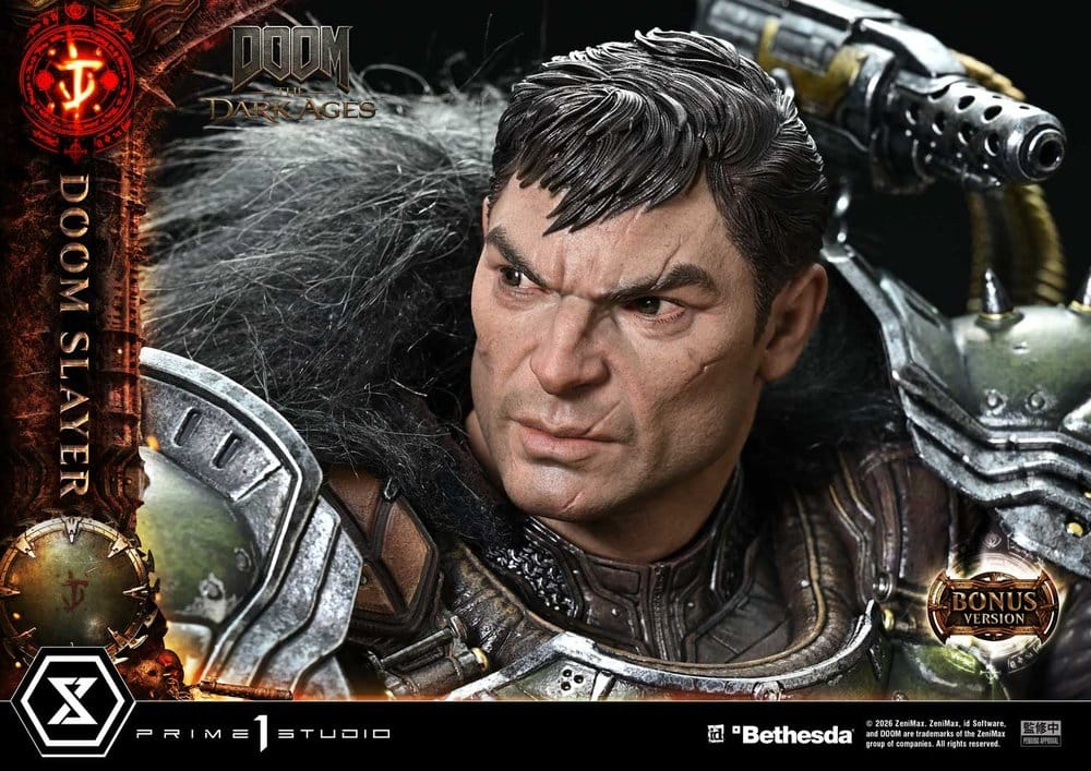 DOOM: The Dark Ages Ultimate Premium Masterline Series Statue 1/4 DOOM Slayer DX Bonus Version 77 cm [7]