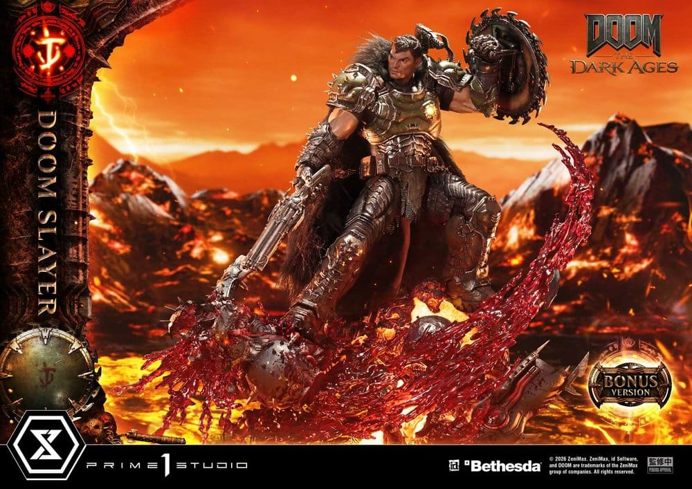 DOOM: The Dark Ages Ultimate Premium Masterline Series Statue 1/4 DOOM Slayer DX Bonus Version 77 cm [5]