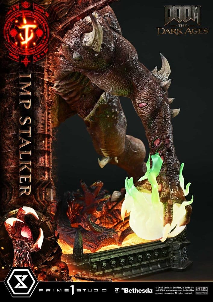 DOOM: The Dark Ages Ultimate Premium Masterline Series Statue 1/4 Imp Stalker Bonus Version 77 cm [16]