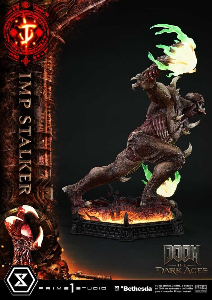 DOOM: The Dark Ages Ultimate Premium Masterline Series Statue 1/4 Imp Stalker Bonus Version 77 cm [6]