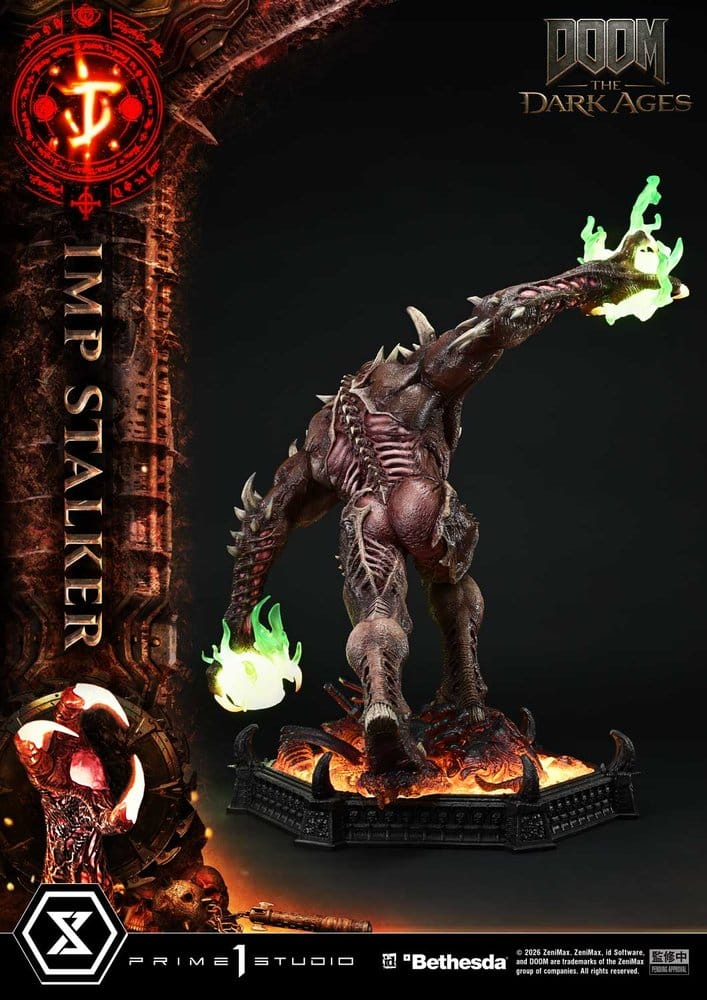 DOOM: The Dark Ages Ultimate Premium Masterline Series Statue 1/4 Imp Stalker Bonus Version 77 cm [7]