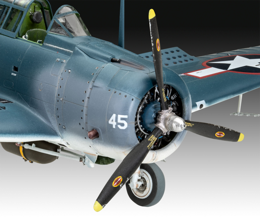 Douglas SBD-5 Dauntless 1/72 – Model avion american WWII [3]