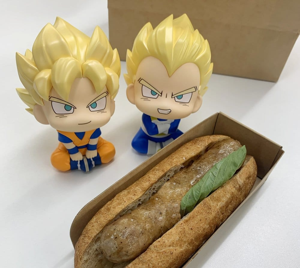 Dragon Ball DAIMA Look Up PVC Figures 2-Pack Super Saiyan Son Goku (mini) & Super Saiyan Vegeta (mini) 11 cm (with gift) [20]