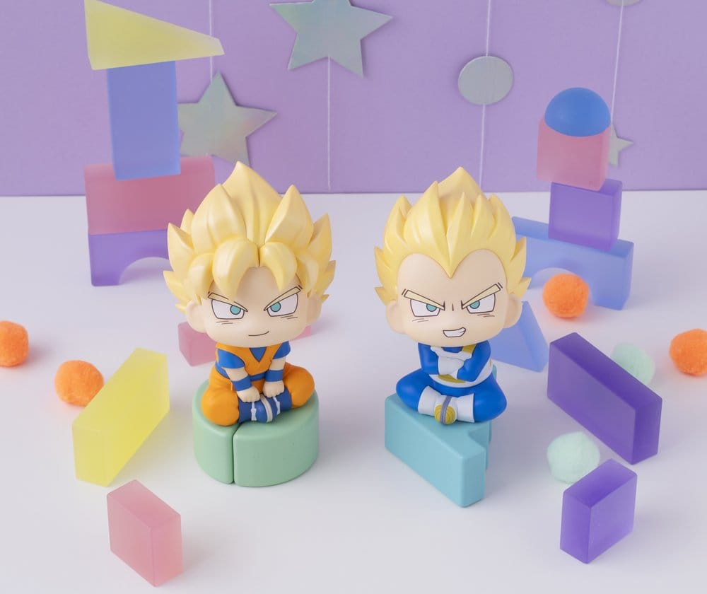 Dragon Ball DAIMA Look Up PVC Figures 2-Pack Super Saiyan Son Goku (mini) & Super Saiyan Vegeta (mini) 11 cm (with gift) [17]