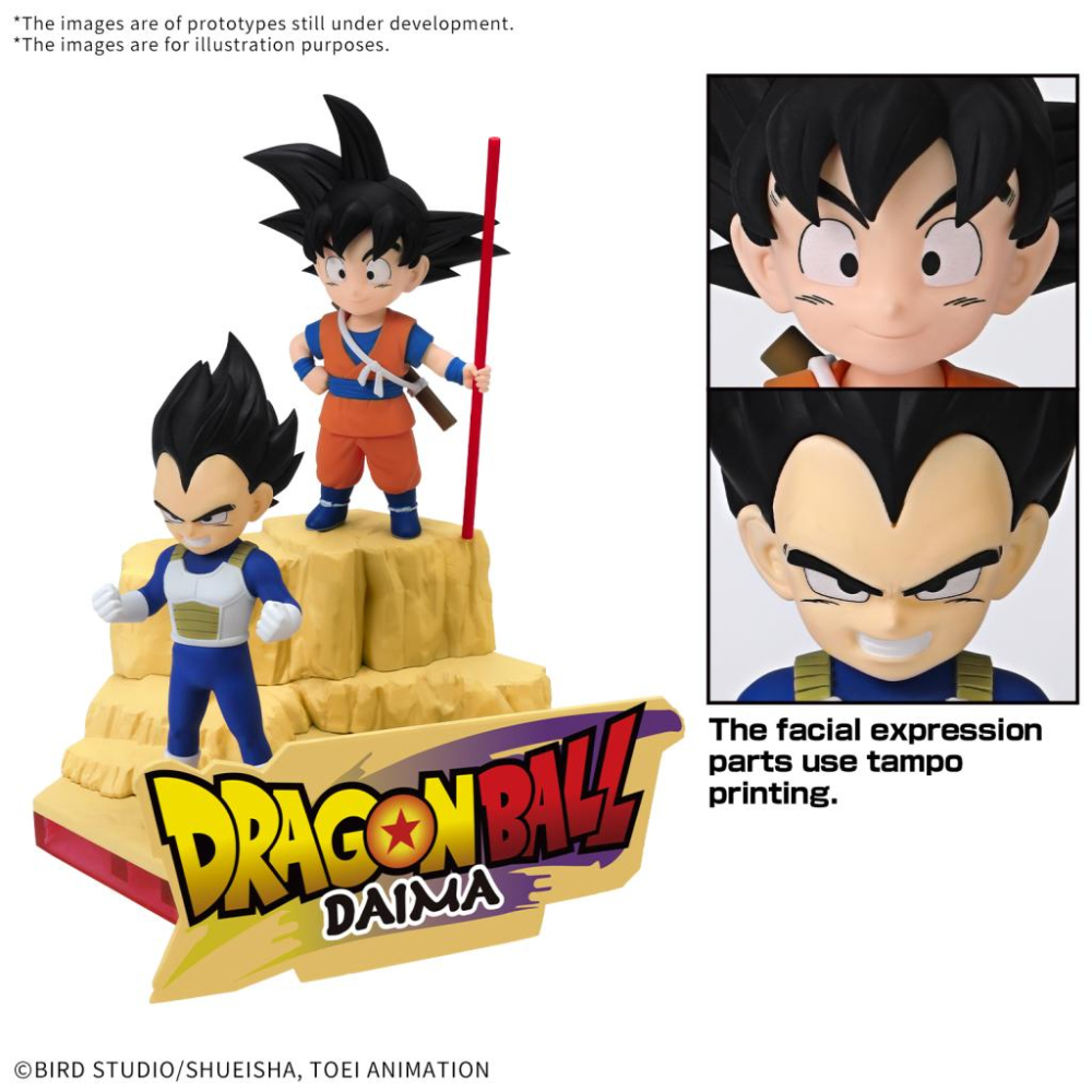 Dragon Ball Daima – Son Goku Mini & Vegeta Mini Model Kit (EN) [3]
