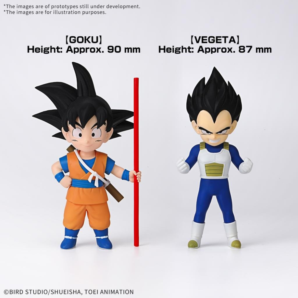 Dragon Ball Daima – Son Goku Mini & Vegeta Mini Model Kit (EN) [4]