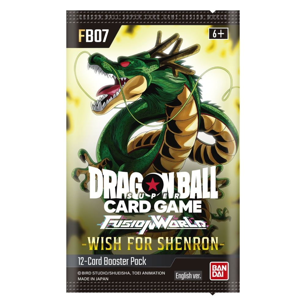 Dragon Ball Super Fusion World Booster Pack FB07 Wish for Shenron – Engleza [1]