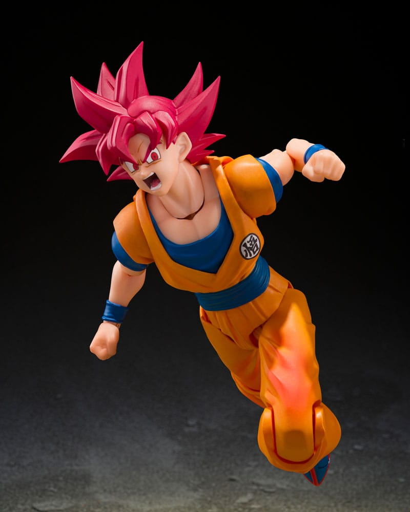 Dragon Ball Super S.H.Figuarts Action Figure Super Saiyan God Son Guko (God Aura) 15 cm [5]