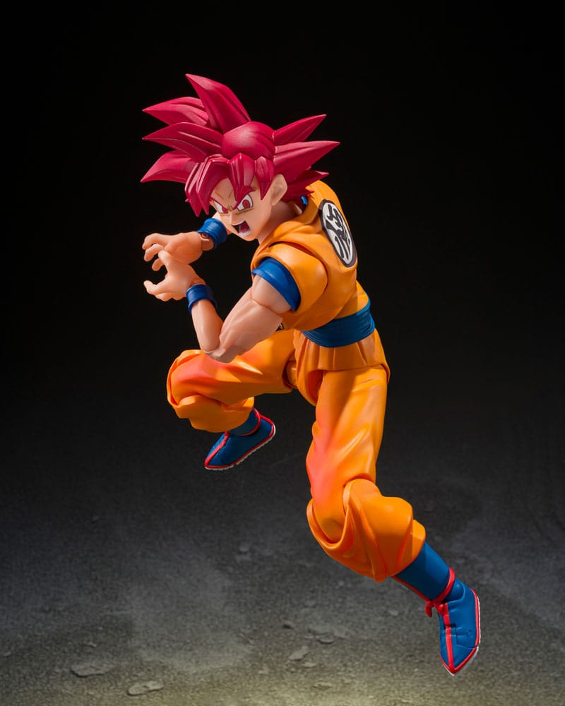 Dragon Ball Super S.H.Figuarts Action Figure Super Saiyan God Son Guko (God Aura) 15 cm [2]