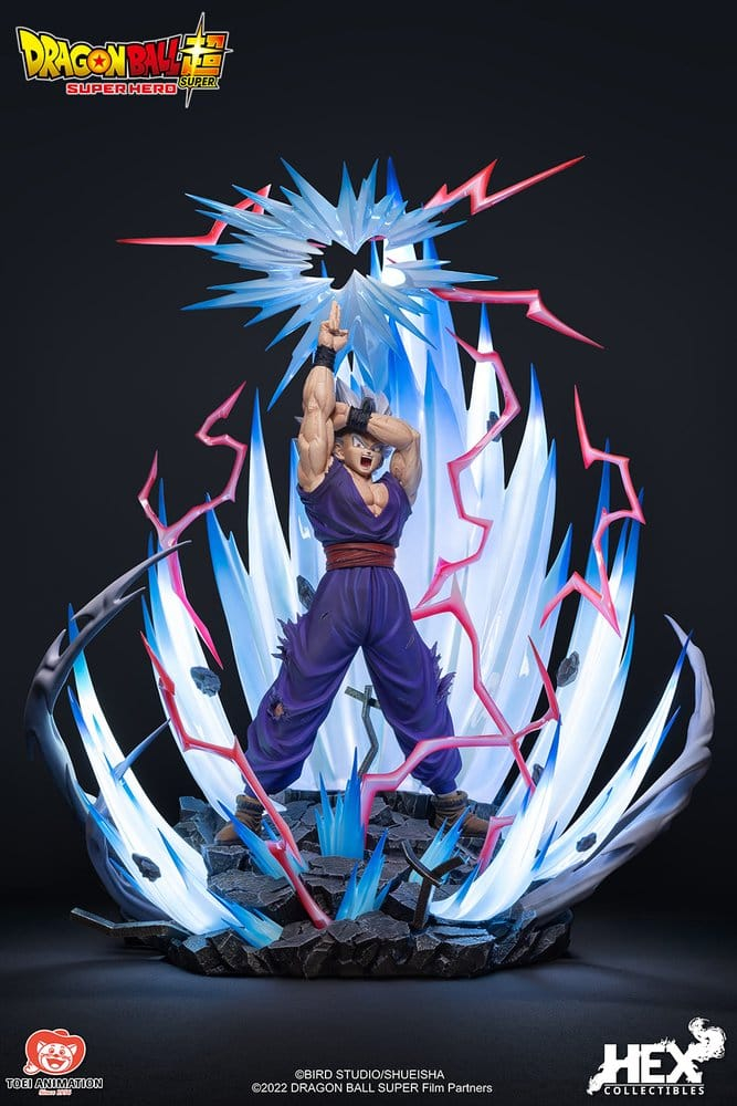 Dragon Ball Super: Super Hero 1/4 Statue Son Gohan 82 cm [8]