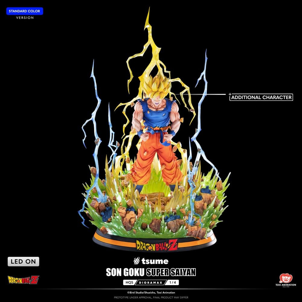 Dragon Ball Z HQS Dioramax Figure 1/4 Son Goku Super Saiyan 51 cm [2]