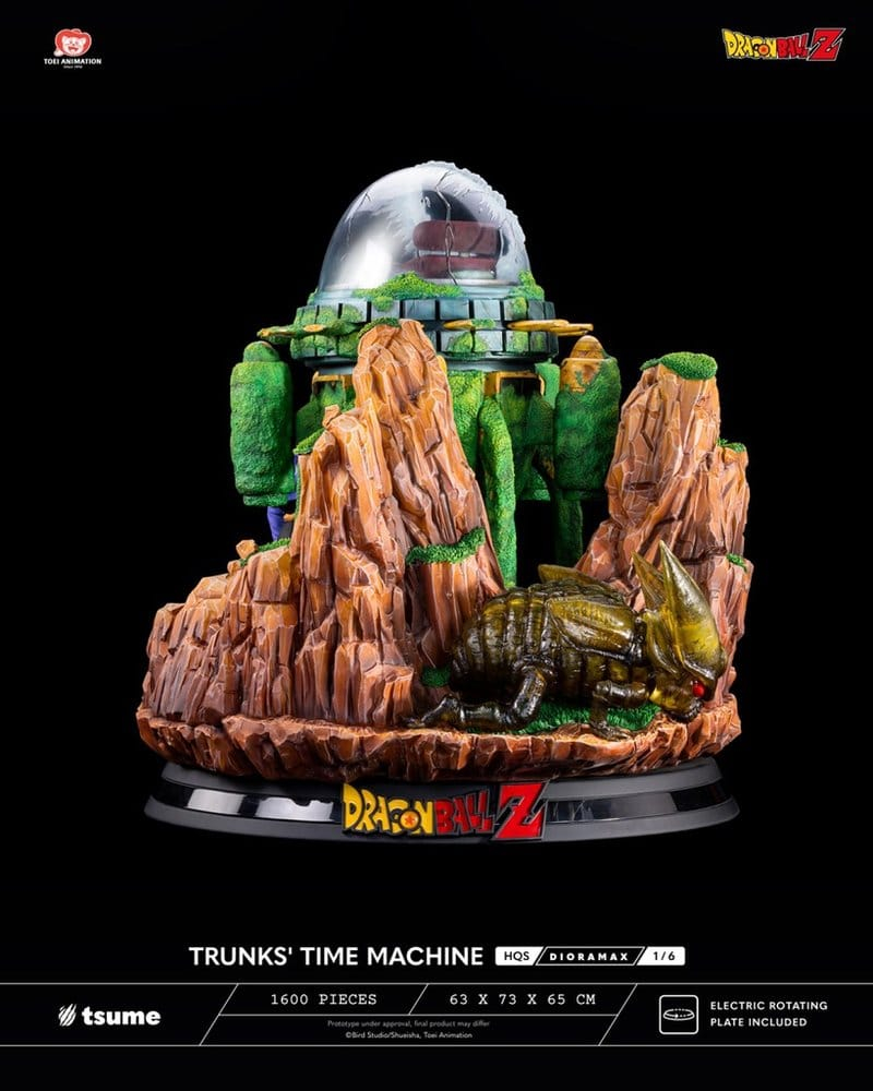 Dragon Ball Z HQS Dioramax Figure 1/6 Trunks' Time Machine [3]