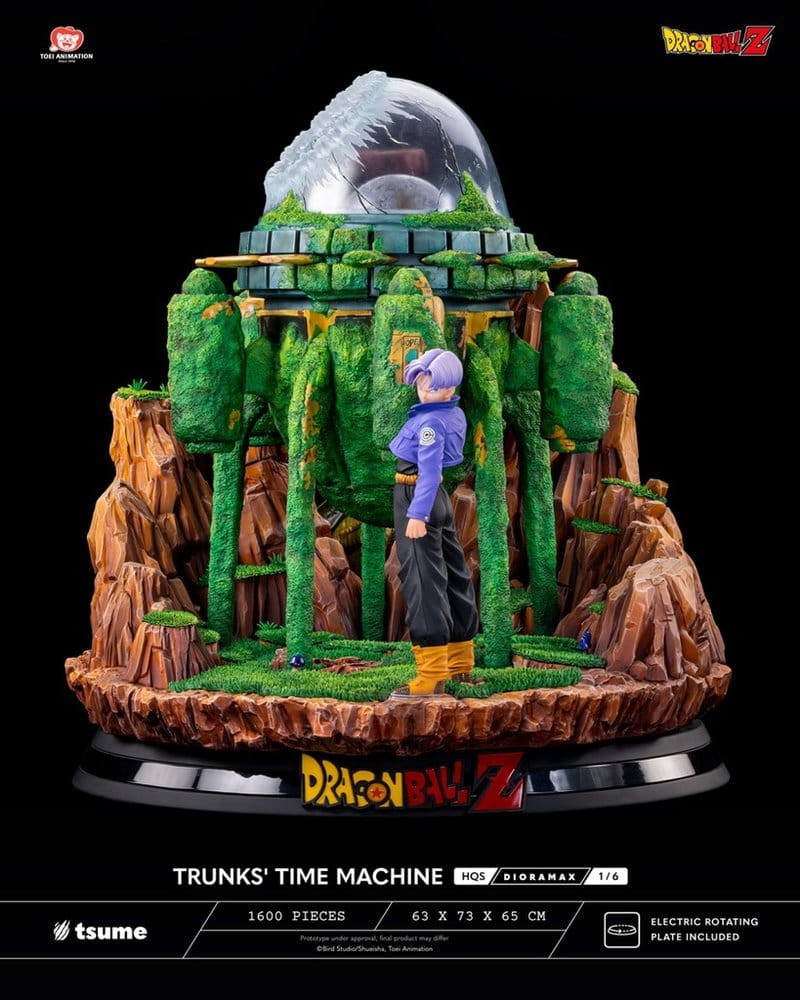 Dragon Ball Z HQS Dioramax Figure 1/6 Trunks' Time Machine [4]