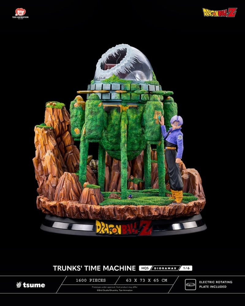 Dragon Ball Z HQS Dioramax Figure 1/6 Trunks' Time Machine [2]