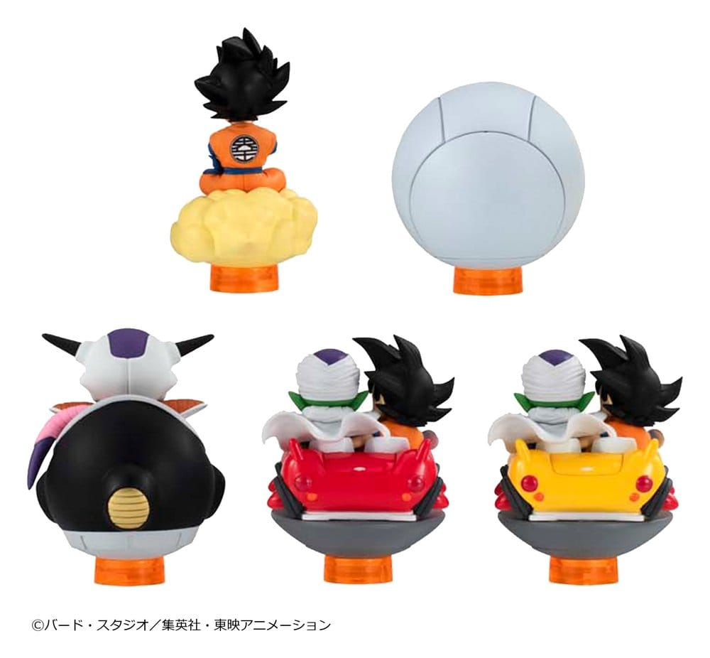 Dragon Ball Z Yuracolle Series Mini Figures Collection 01 6 cm Blind Box Display (6) [6]