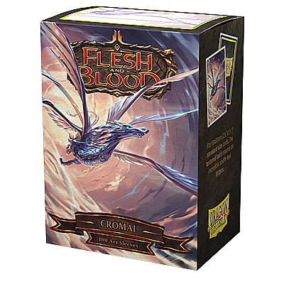 Dragon Shield Flesh and Blood License Standard Art Sleeves - Cromai (100 Sleeves) [1]
