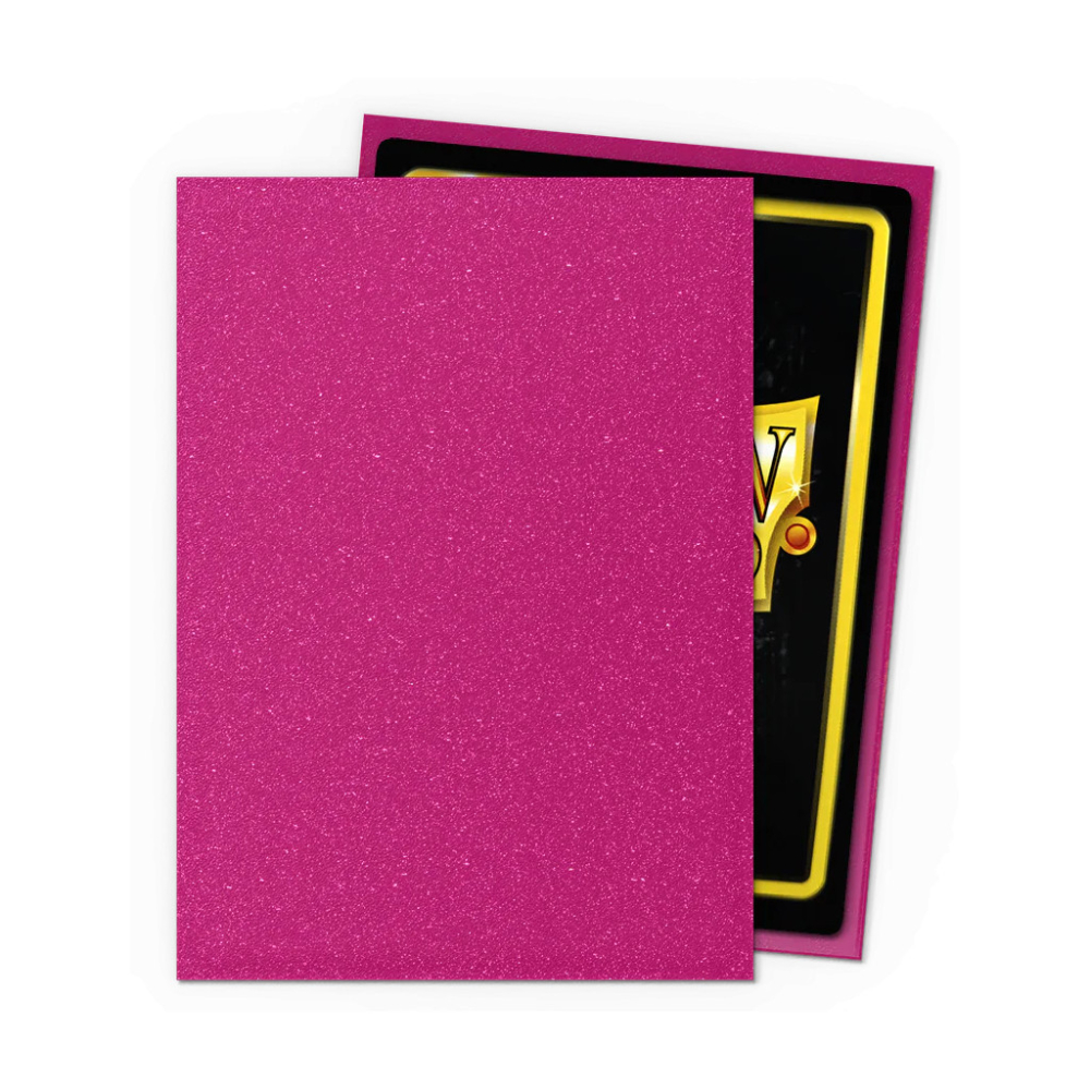 Dragon Shield Matte Pink Sapphire Sleeves 100 buc – Sparkle Edition [2]