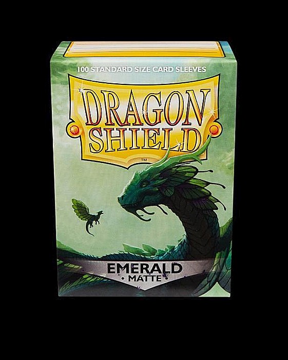 Dragon Shield Matte Sleeves - Emerald (100 Sleeves) [4]