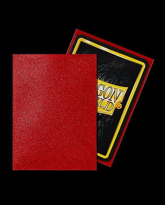 Dragon Shield Matte Sleeves - Ruby (100 Sleeves) [2]