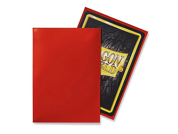 Dragon Shield Standard Sleeves - Crimson [2]