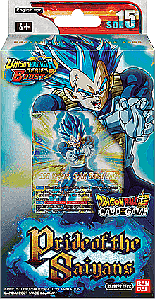 DragonBall Super Card Game - Starter Deck SD15 Pride of the Saiyans [1]
