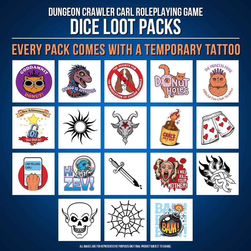 Dungeon Crawler Carl Dice Blind Box Display (20) [3]