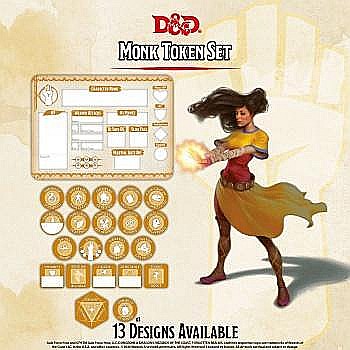 Dungeon & Dragons - Monk Token Set [1]