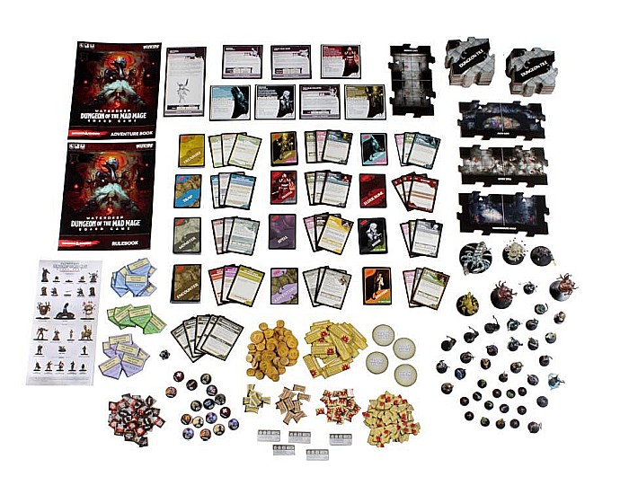 Dungeons and Dragons Waterdeep: Dungeon of the Mad Mage Adventure System Board Game Premium Edition [2]