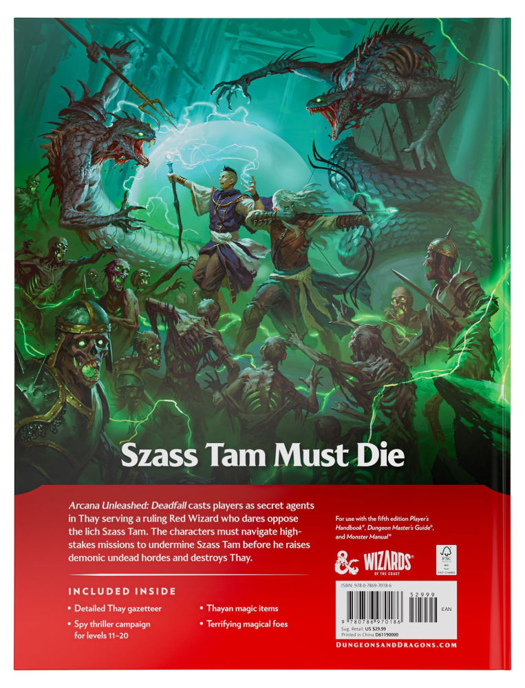 Dungeons & Dragons: Arcana Unleashed - Deadfall Adventure Campaign [2]