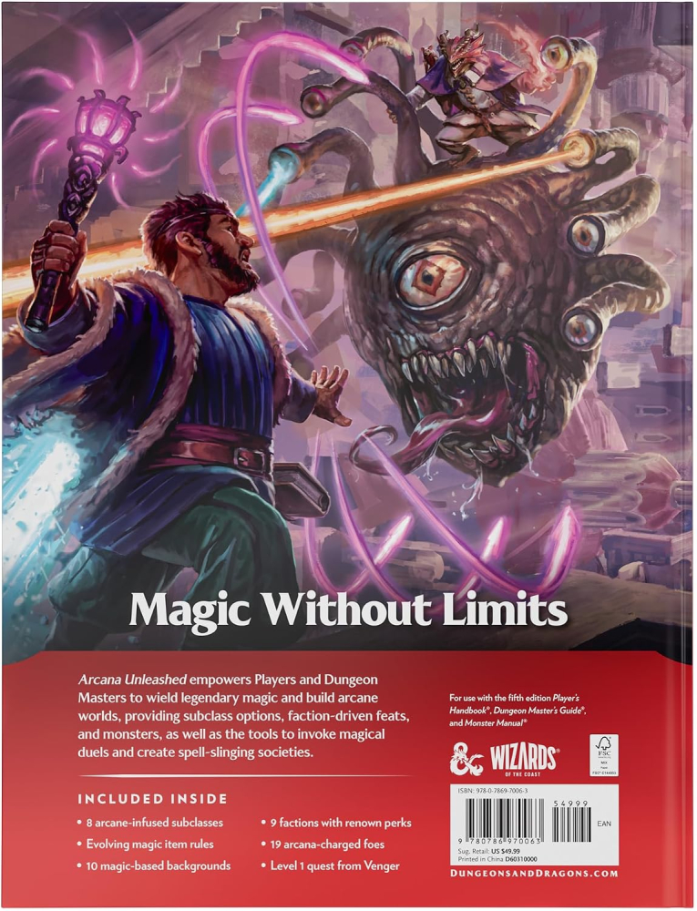 Dungeons & Dragons: Arcana Unleashed Gameplay Expansion [3]