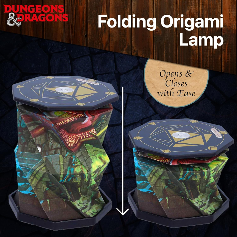 Dungeons & Dragons Beholder Foldable LED Lamp - Lampa Oficiala USB [3]